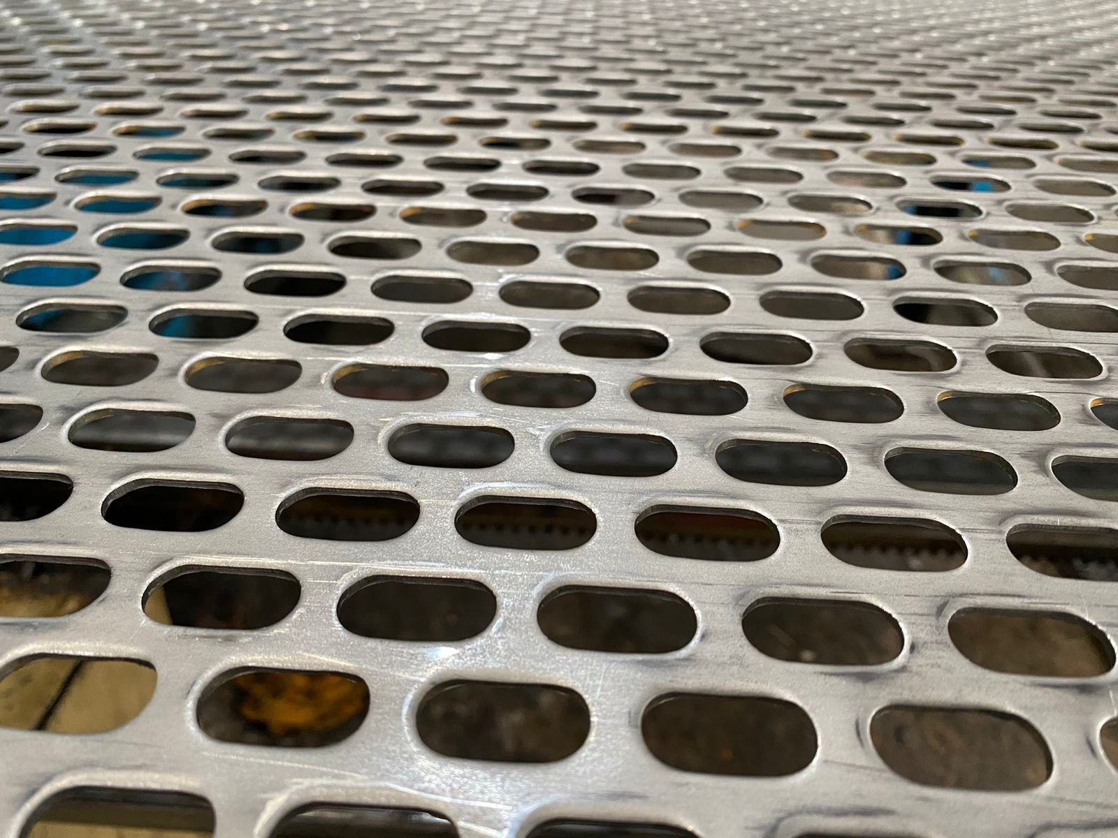 Capsule-Shaped Perforated Sheet 