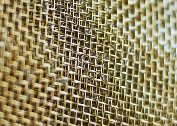 BRASS MESH FOR GAS GODOWN WINDOW